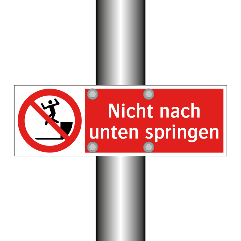 Nicht nach unten springen