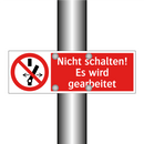 Nicht schalten! Es wird gearbeitet