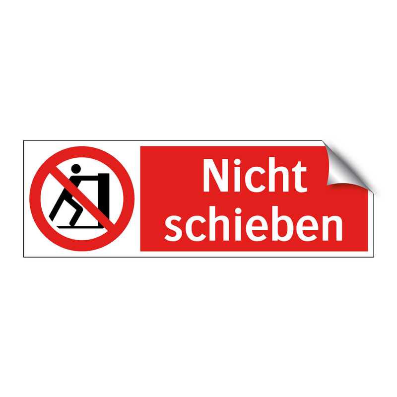 Nicht schieben