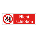 Nicht schieben