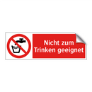 Nicht zum Trinken geeignet