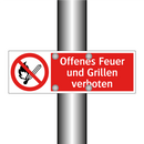 Offenes Feuer und Grillen verboten