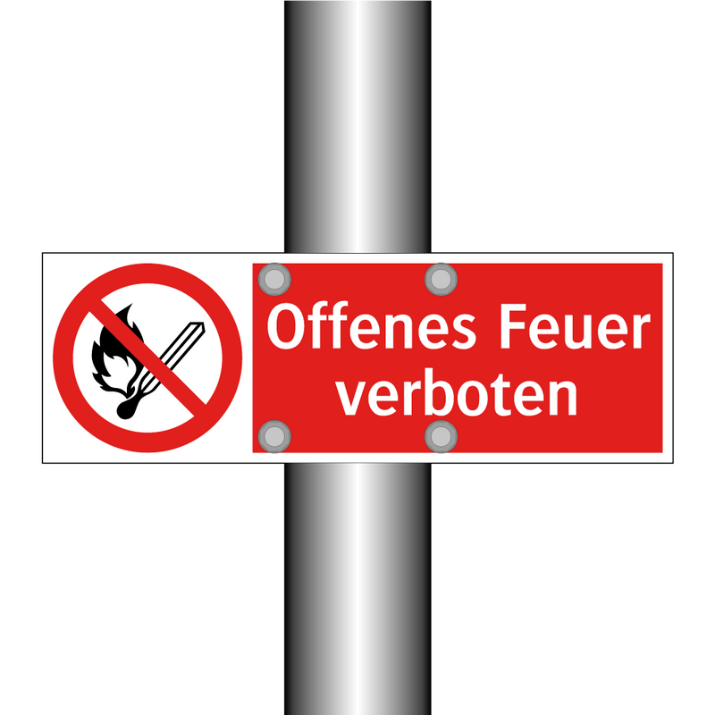 Offenes Feuer verboten