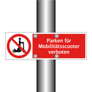 Parken für Mobilitätsscooter verboten
