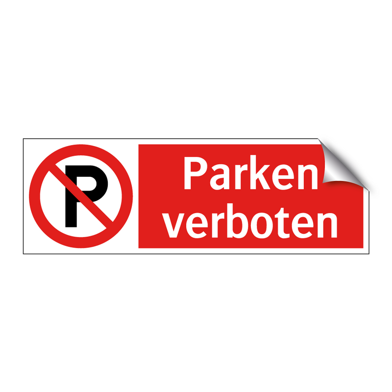 Parken verboten