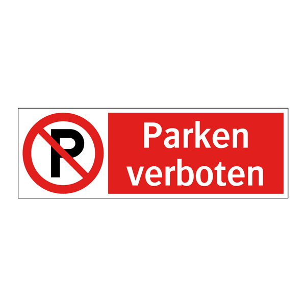 Parken verboten