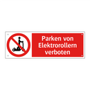 Parken von Elektrorollern verboten