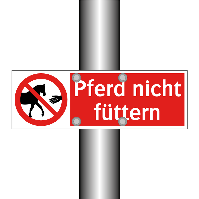 Pferd nicht füttern