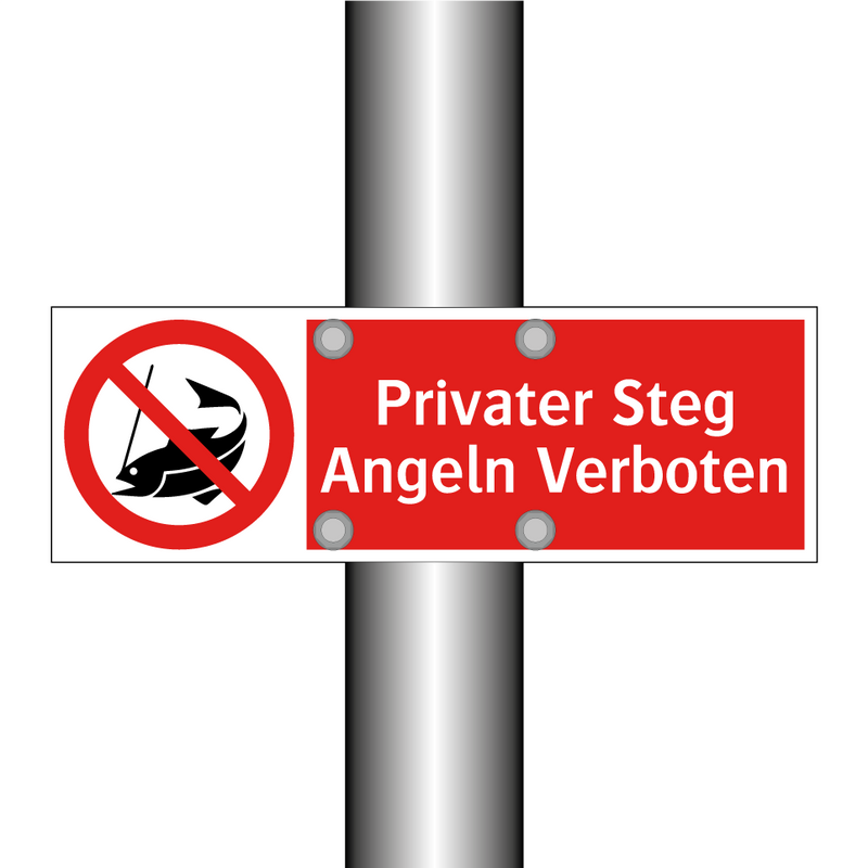 Privater Steg Angeln Verboten
