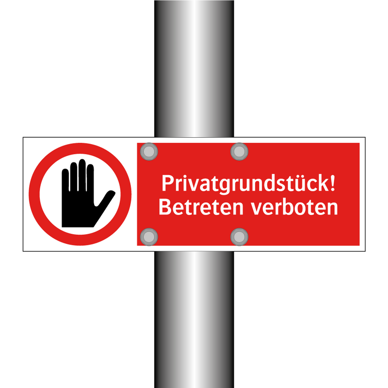 Privatgrundstück! Betreten verboten