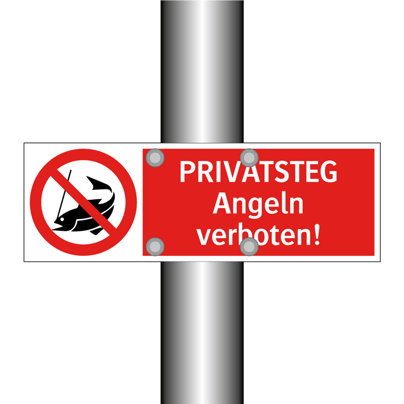 PRIVATSTEG Angeln verboten!