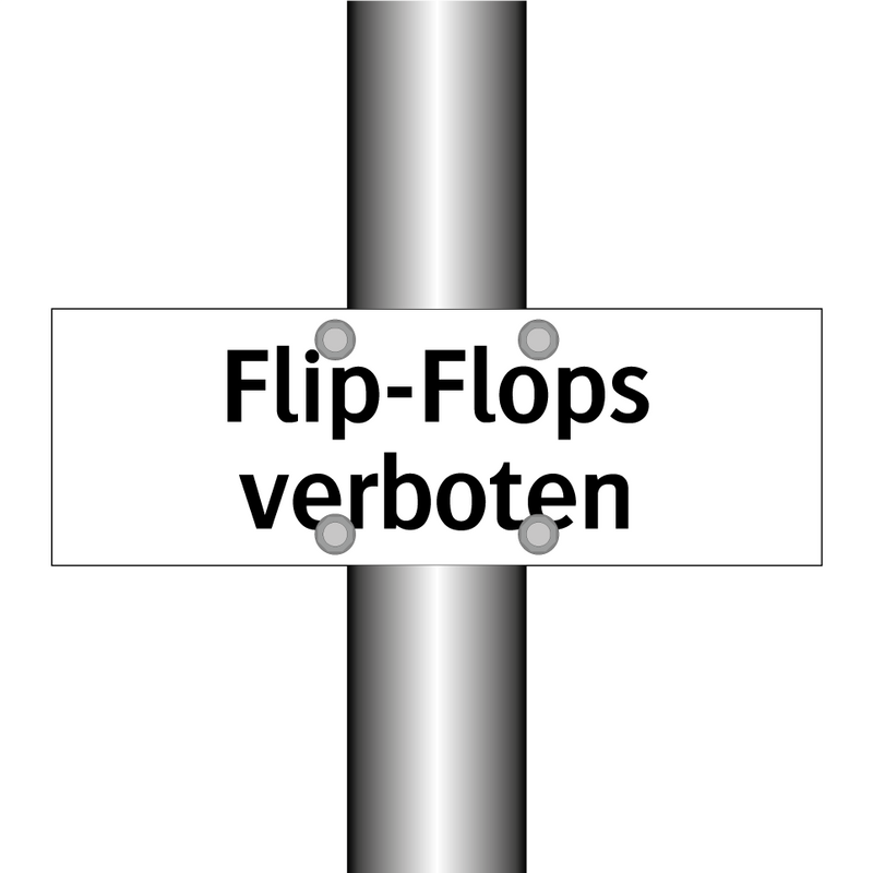 Flip-Flops verboten