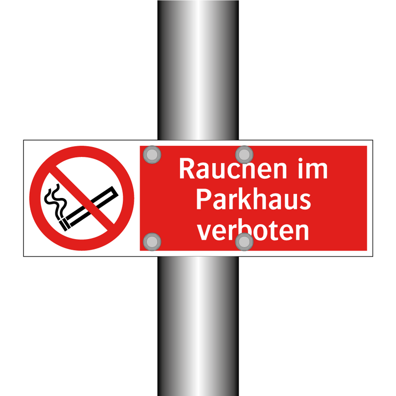 Rauchen im Parkhaus verboten
