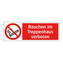 Rauchen im Treppenhaus verboten