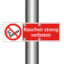 Rauchen streng verboten