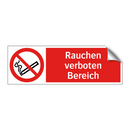 Rauchen verboten Bereich