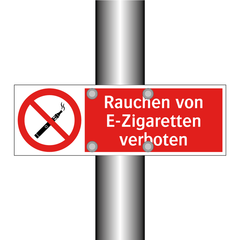 Rauchen von E-Zigaretten verboten
