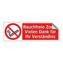 Rauchfreie Zone: Vielen Dank für Ihr Verständnis