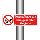 Rauchverbot auf dem gesamten Gelände