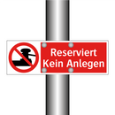 Reserviert Kein Anlegen