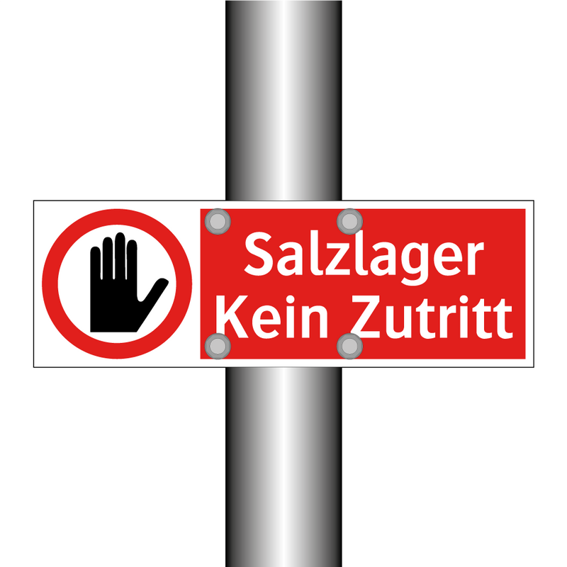 Salzlager Kein Zutritt