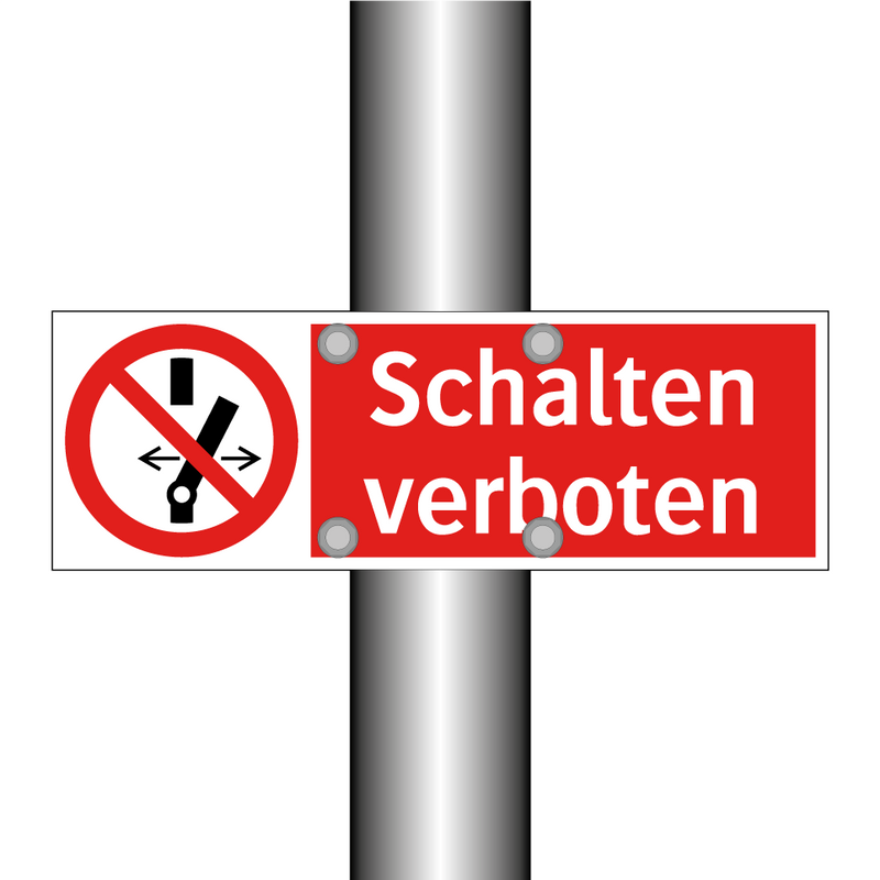 Schalten verboten