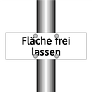 Fläche frei lassen