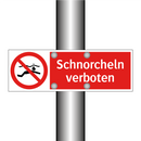 Schnorcheln verboten