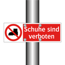 Schuhe sind verboten