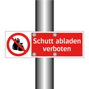 Schutt abladen verboten