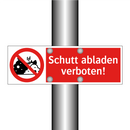 Schutt abladen verboten!