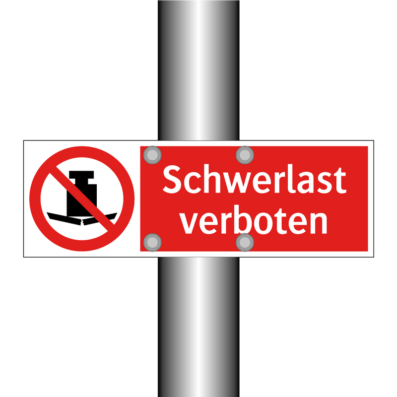 Schwerlast verboten
