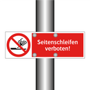 Seitenschleifen verboten!