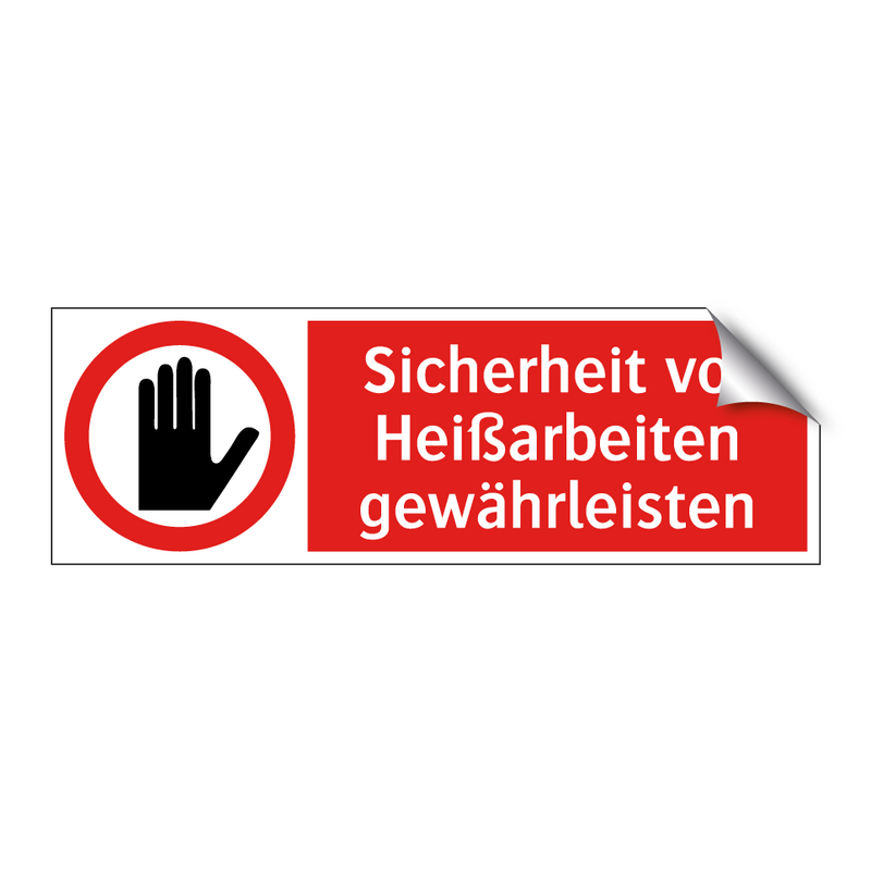 Sicherheit vor Heißarbeiten gewährleisten