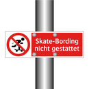 Skate-Bording nicht gestattet