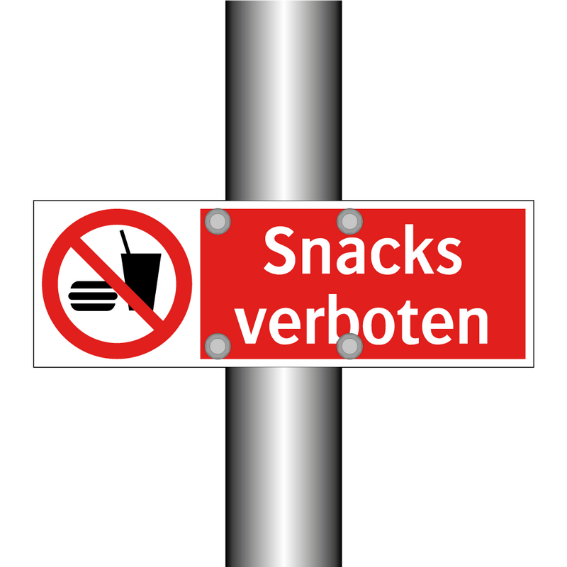 Snacks verboten