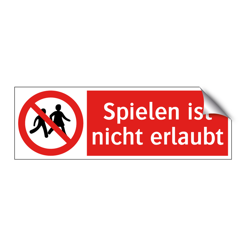 Spielen ist nicht erlaubt