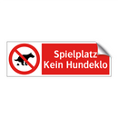 Spielplatz Kein Hundeklo