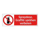 Spraydose, Graffiti sprühen verboten