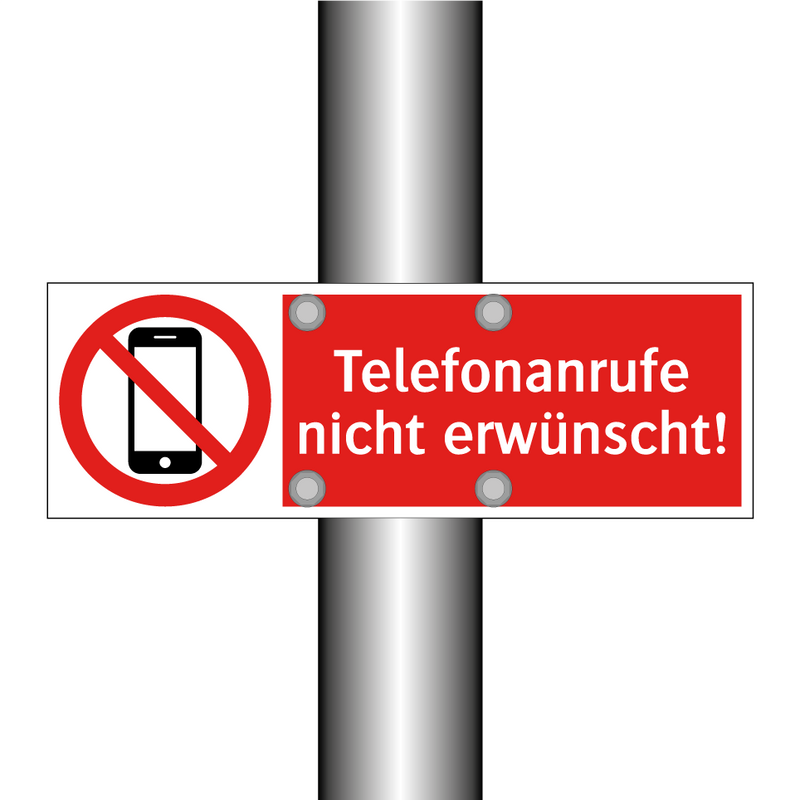 Telefonanrufe nicht erwünscht!