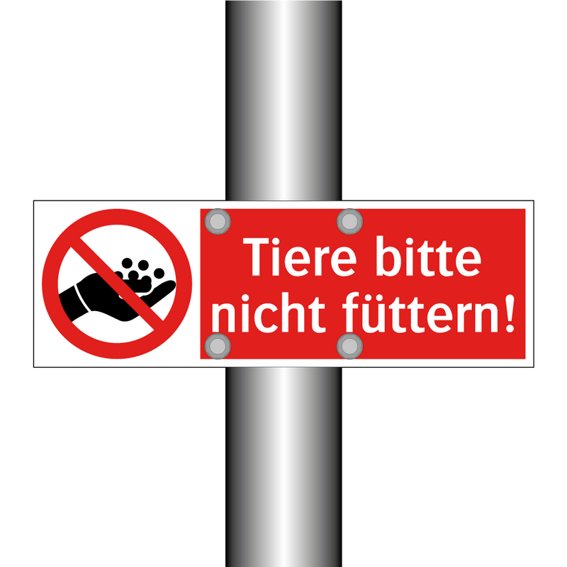 Tiere bitte nicht füttern!