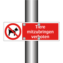 Tiere mitzubringen verboten