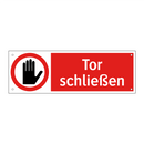 Tor schließen