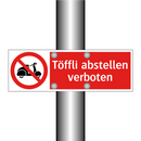 Töffli abstellen verboten
