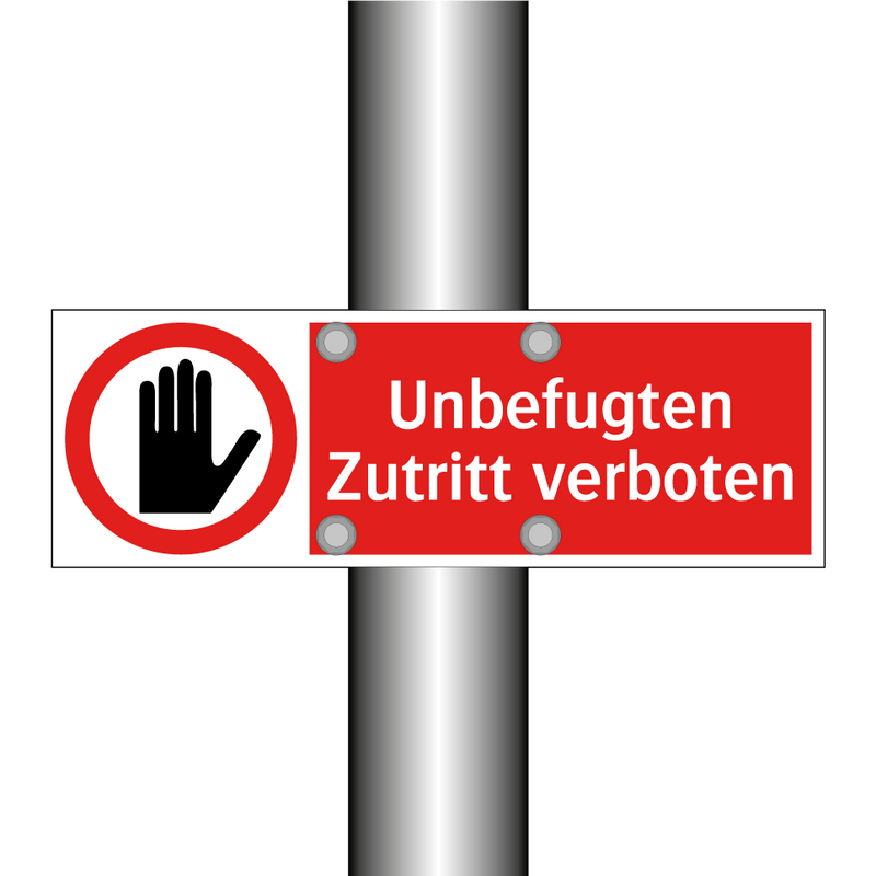 Unbefugten Zutritt verboten