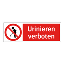 Urinieren verboten