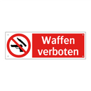 Waffen verboten