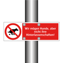 Wir mögen Hunde, aber nicht ihre Hinterlassenschaften!