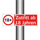 Zutritt ab 18 Jahren