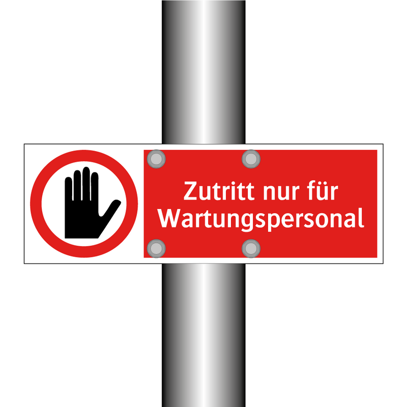Zutritt nur für Wartungspersonal